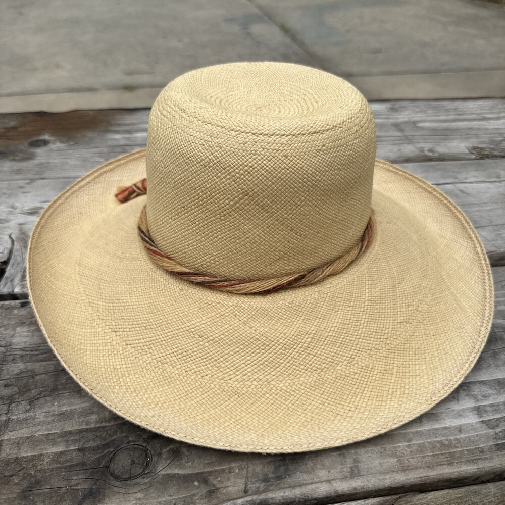 Banana Republic Safari and Travel Co. Wide Brim Straw Hat Women’s Large/Unmarked